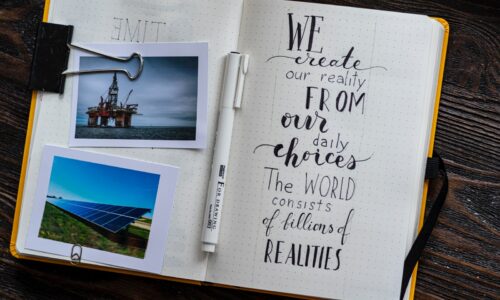 white and black greeting card